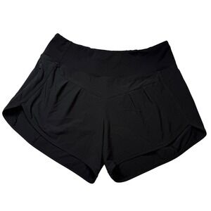 Goal Five Womens S Black Athletic Running Shorts Zip Pocket Lightweight Gym